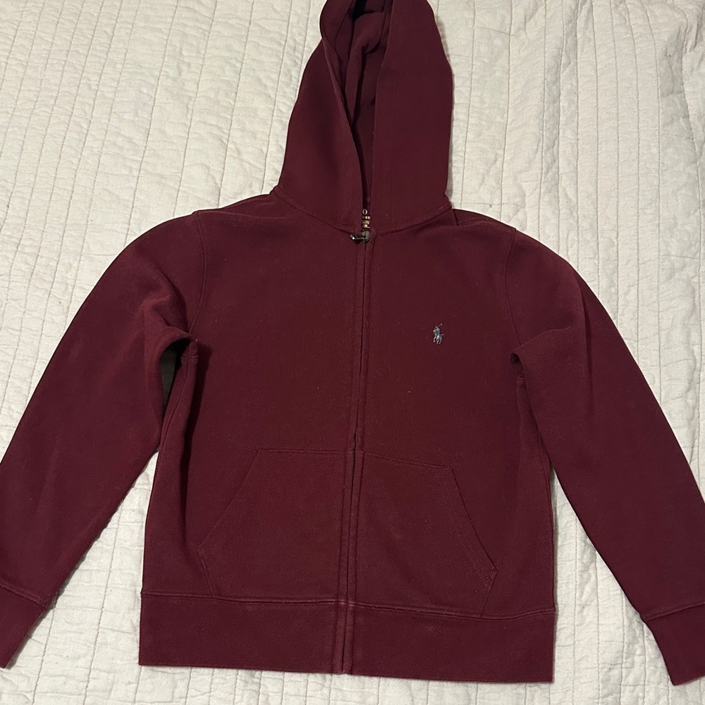 Polo by Ralph Lauren Maroon Kids Hoodie